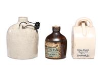 Three Miniature Stoneware Vessels