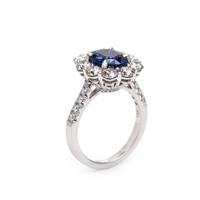 Sapphire and Diamond Ring