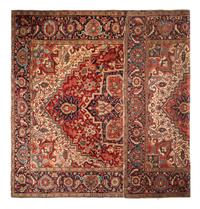 A Heriz Wool Rug