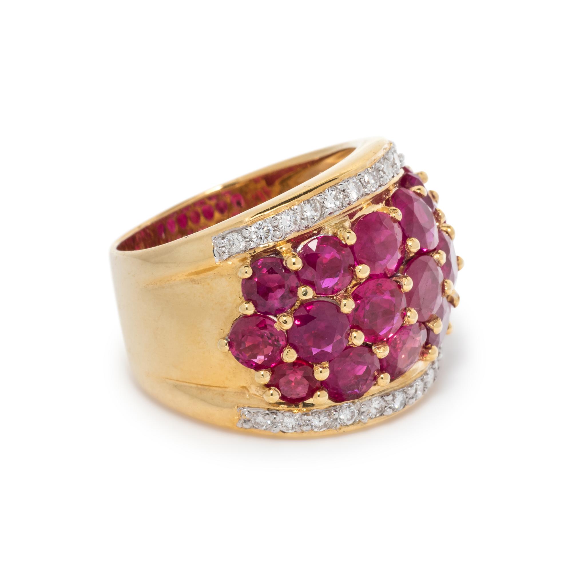 RUBY AND DIAMOND RING