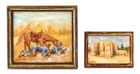 Gibson, (20th Century), Ridin' Double and Taos Church (two works)