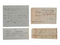 [SOUTH CAROLINA]. Group of 19th-century legal documents, including: