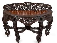 A Burmese Pierce-Carved Console Table — 19TH/20TH CENTURY