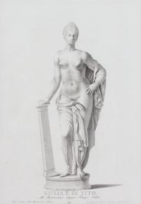 A Group of Four Zanetti Greek Statue Engravings Image area 16 x 11 1/2 inches. — 19TH CENTURY