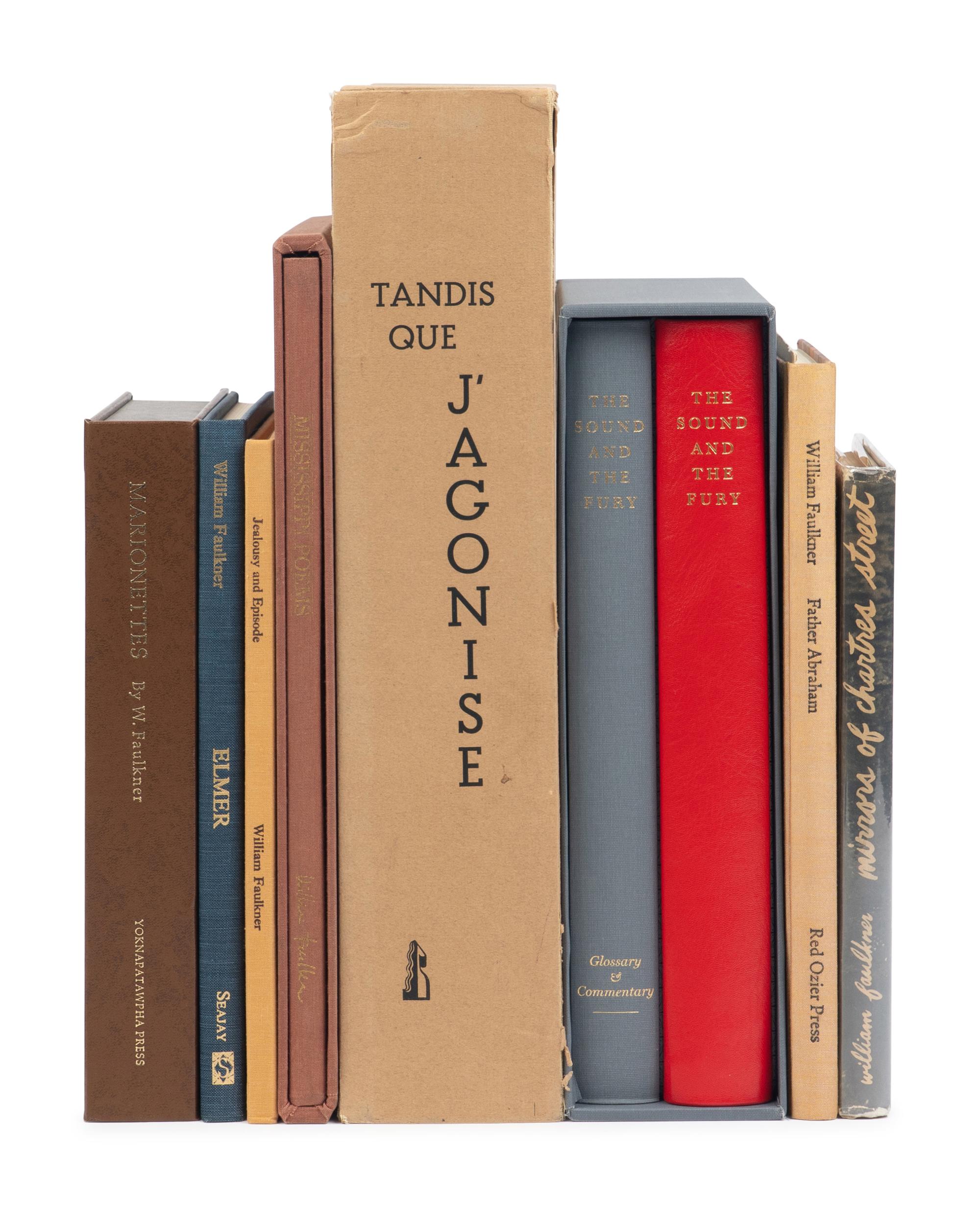 FAULKNER, William (1897-1962). A group of 13 LIMITED EDITIONS, comprising: