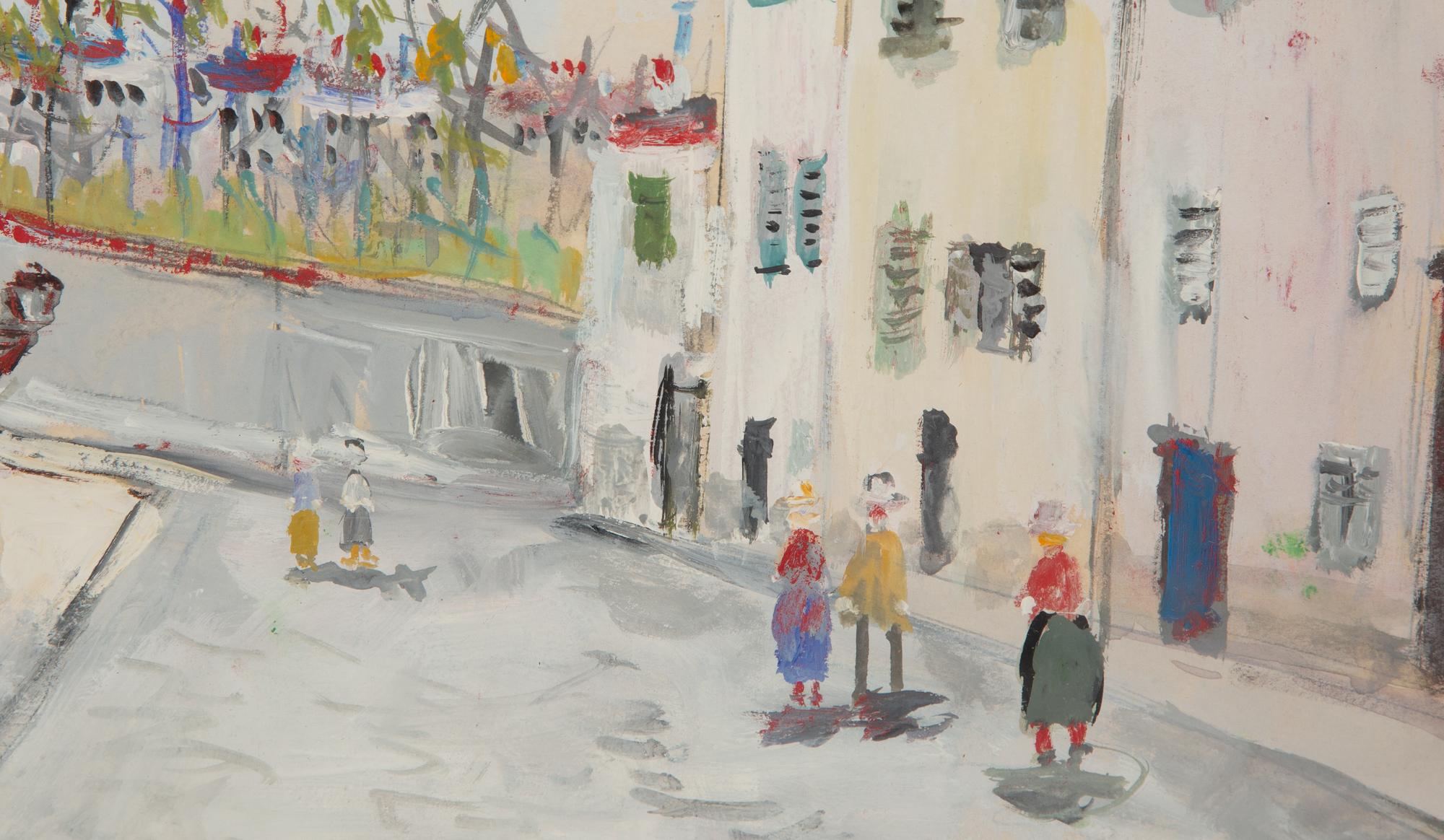 Rue Cortot à Montmartre