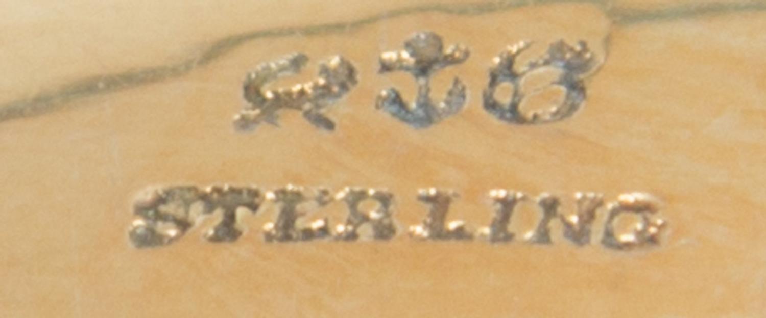 Two American Silver Serving Spoons, Gorham Mfg. Co., Providence, RI, Circa 1865, Morning Glory pattern, retailed by Tiffany & Co., each