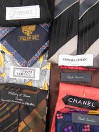 Eight Designer Neckties, Personally Owned & Worn by Mike Ditka