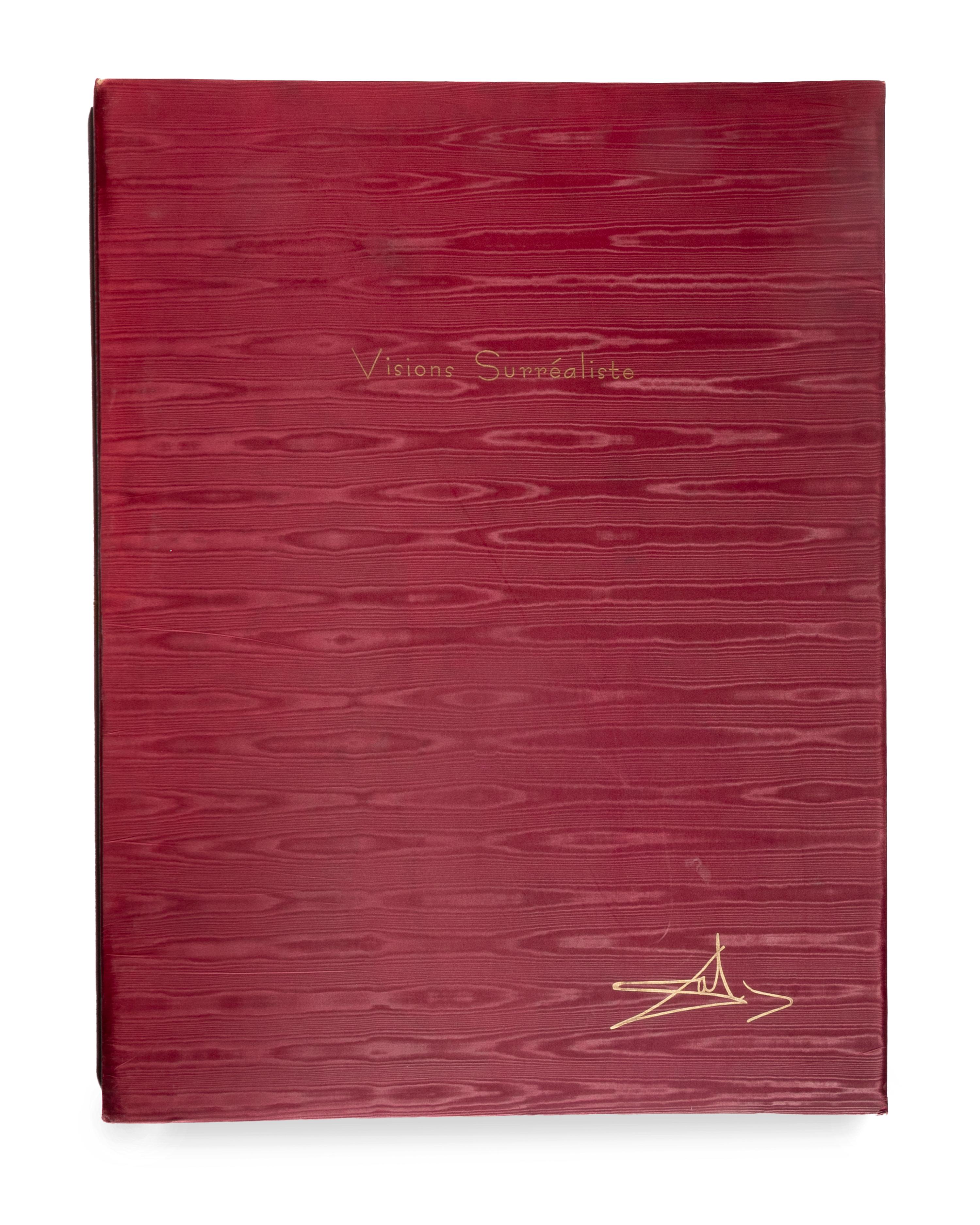 Visions Surréalistes (complete portfolio of four lithographs with portfolio case), 1976