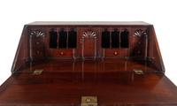 A Chippendale Shell-Carved Mahogany Slant-Front Desk