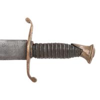 "Memphis" Marked Memphis Novelty Works Style S-Guard Fighting Knife