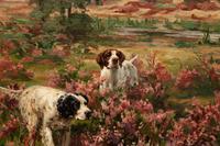 Two Hunting Dogs