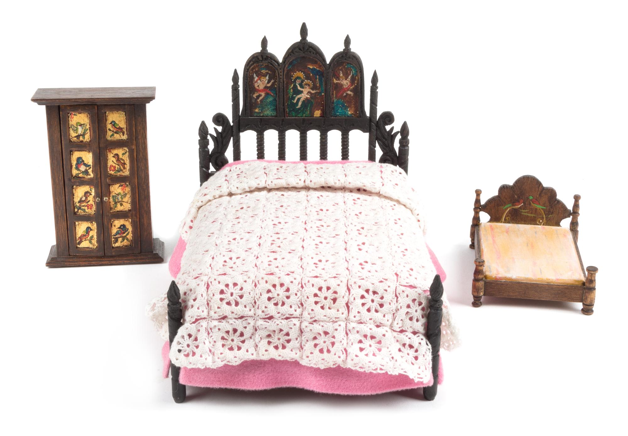 Three Furniture Articles Height of first 5 5/8 inches.
