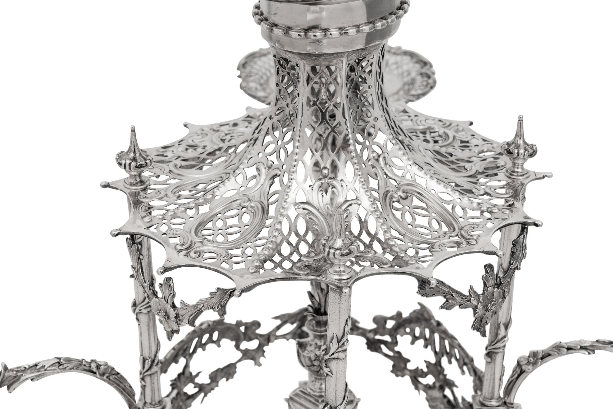 A George III Silver Epergne