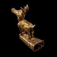 A Sinu Gold Finial