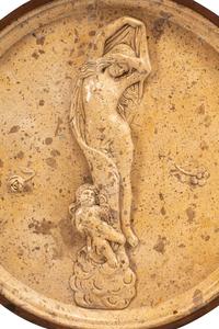A Pair of Neoclassical Style Marble Roundels
