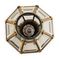 A Louis XVI Style Diminutive Hall Chandelier and a Hall Lantern — 20TH CENTURY