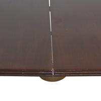 A Regency Style Mahogany Three-Pedestal Dining Table
