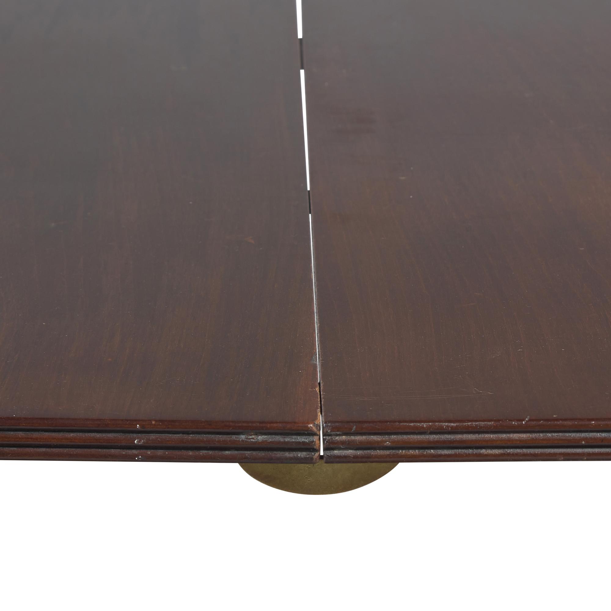 A Regency Style Mahogany Three-Pedestal Dining Table