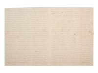 [CIVIL WAR]. Soldier's letter describing the use of Greek Fire on Charleston. Folly Island, 1864.