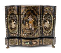 A Napoleon III Mother-of-Pearl Inlaid Cave a Liqueur — LATE 19TH CENTURY
