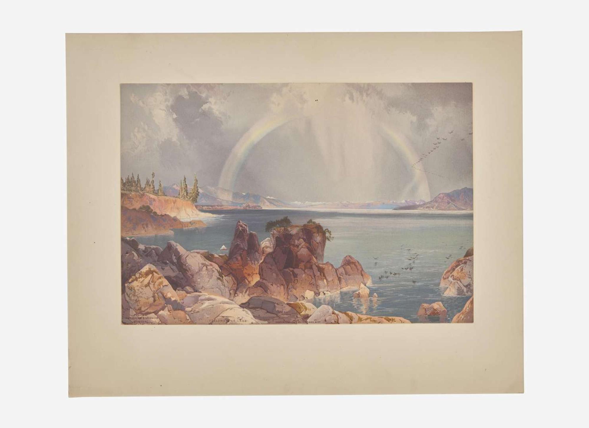 [Prints] Moran, Thomas: Yellowstone Lake