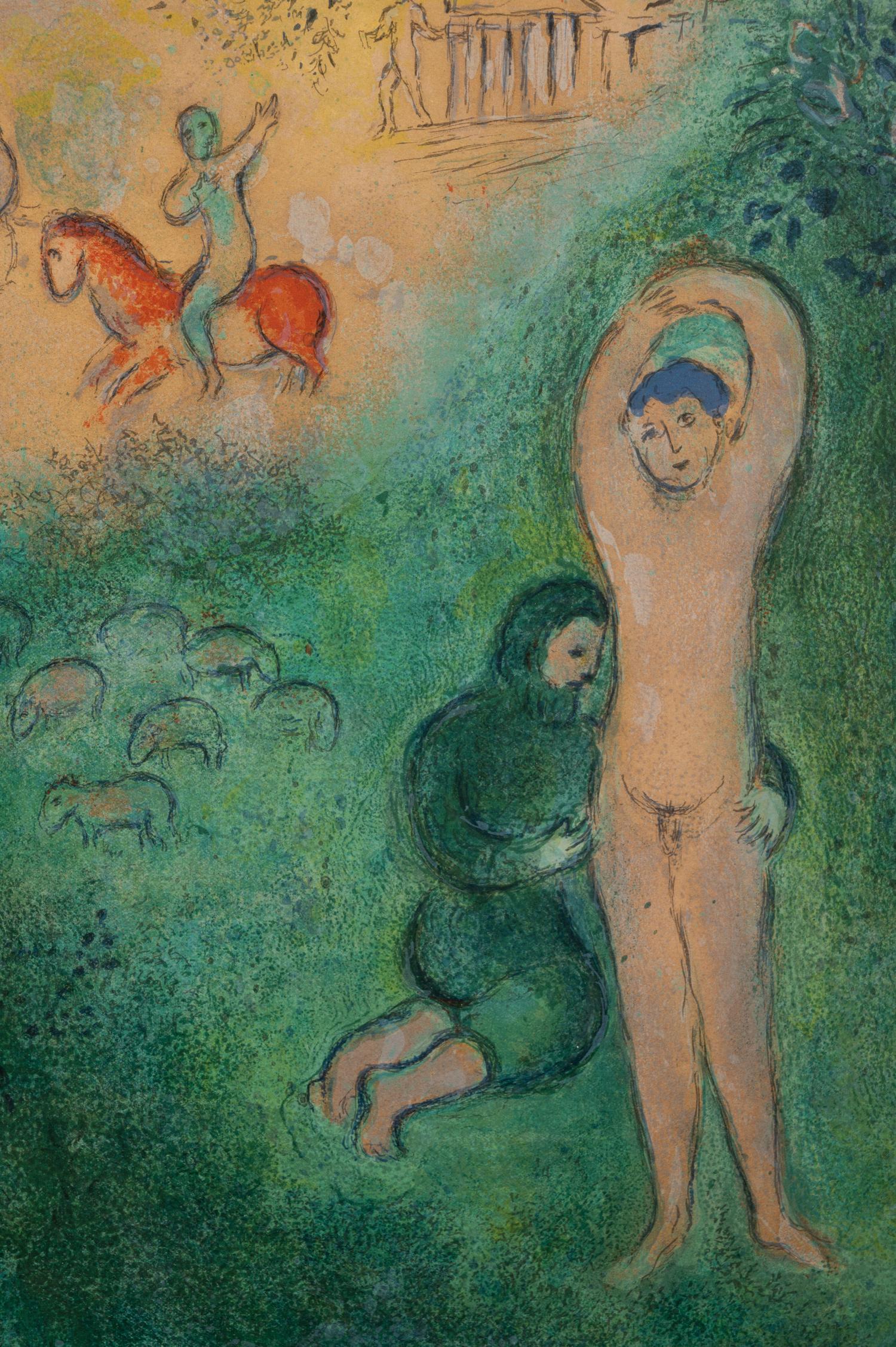 Daphnis and Gnathon ( from Daphnis and Chloe)