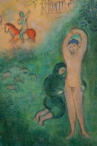 Daphnis and Gnathon ( from Daphnis and Chloe)