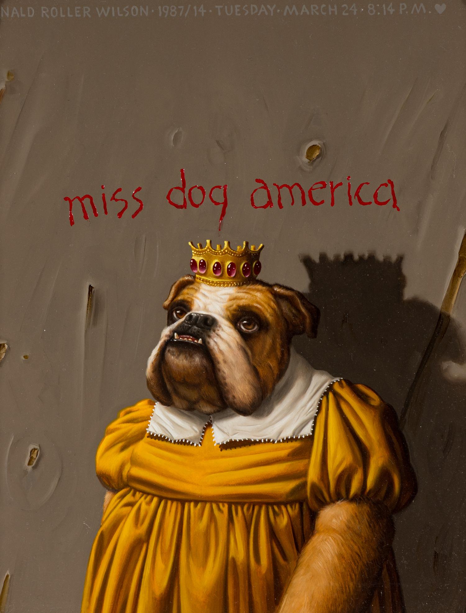 Helen (The Naughty One) Wins Miss Dog America , 1987