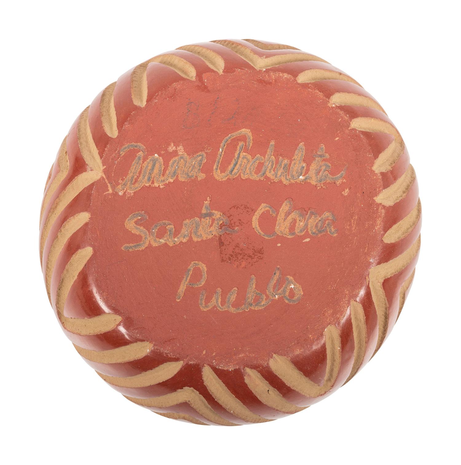 Santa Clara Redware Pottery Jars
