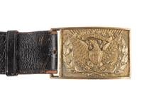 [CIVIL WAR]. Officer's sword belt equipped with Model 1851 belt plate.