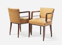 Jean Pascaud, Table and Six Dining Armchairs