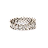 DIAMOND AND PLATINUM ETERNITY BAND