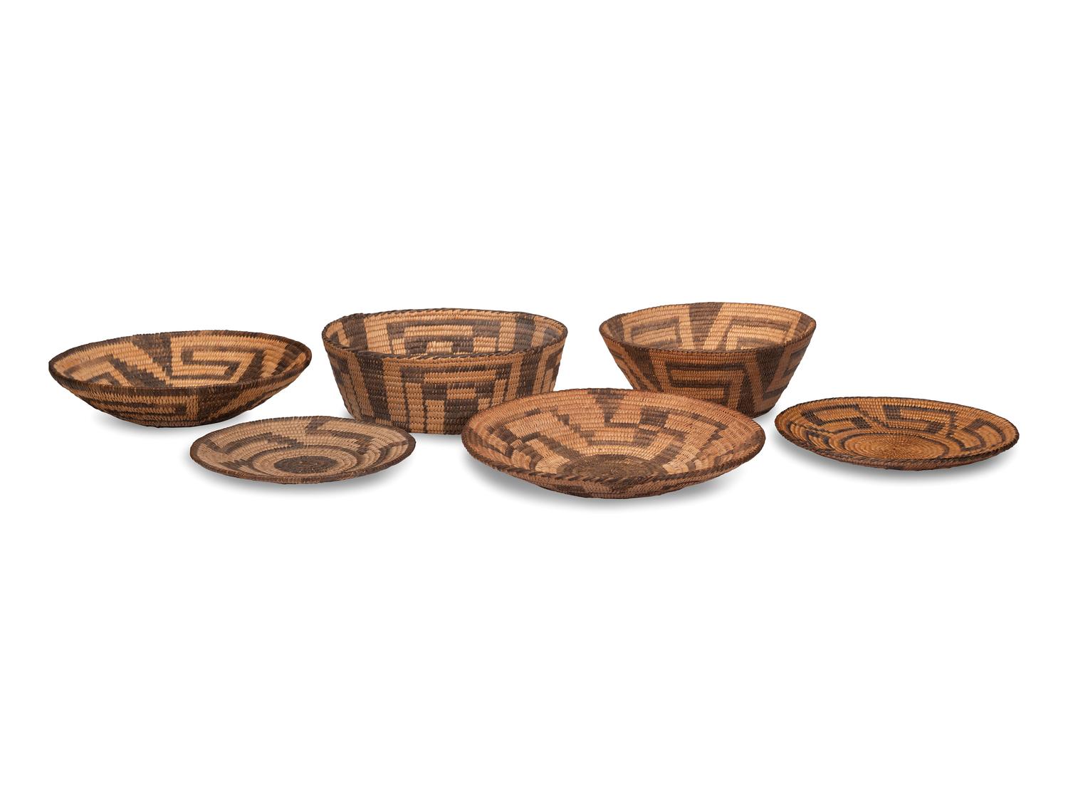 Akimel O'odham Baskets