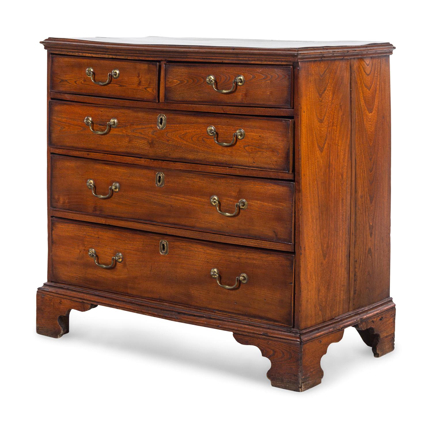 A George III Oak Chest of Drawers