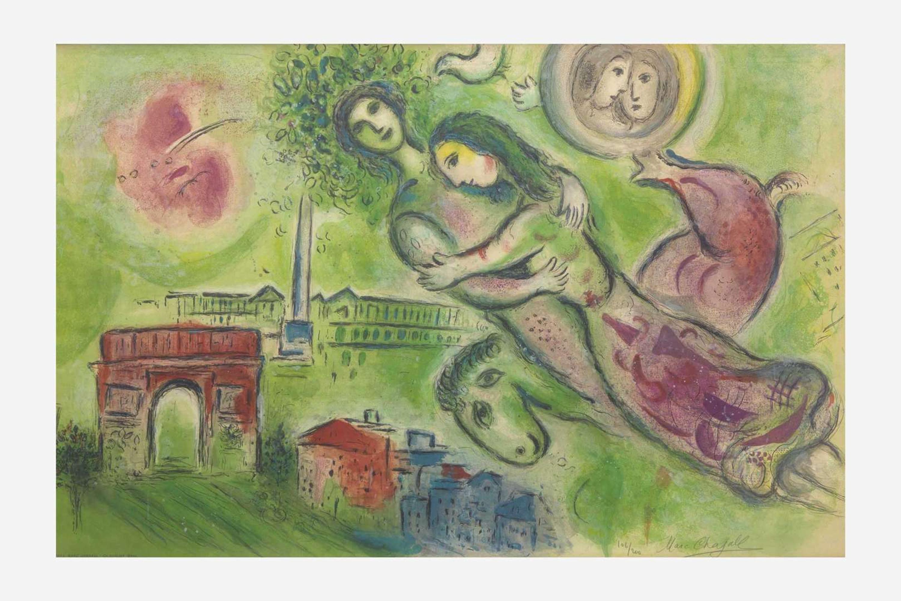 Marc Chagall (French/Russian, 1887-1985) Romeo et Juliette