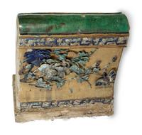 A Chinese Carved Stone Architectural Fragment