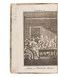 NEWBERY, John (“Tom TELESCOPE”) (1713-1767). The Newtonian System of Philosophy Adapted to the Capacities of Young Gentlemen and Ladies, and Familiarized and Made Entertaining by Objects with which they are Intimately Acquainted. London: Printed for T. Carnan and F. Newbery, 1770.