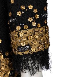 Chanel, Lesage Black & Gold Fantasy Tweed Jacket