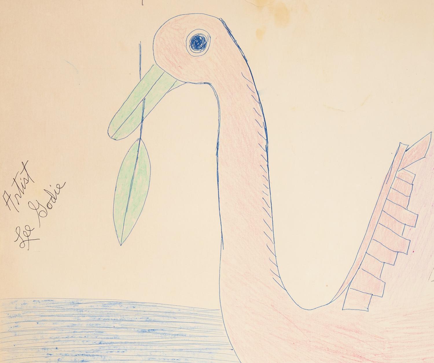 Untitled (Pink Birds)
