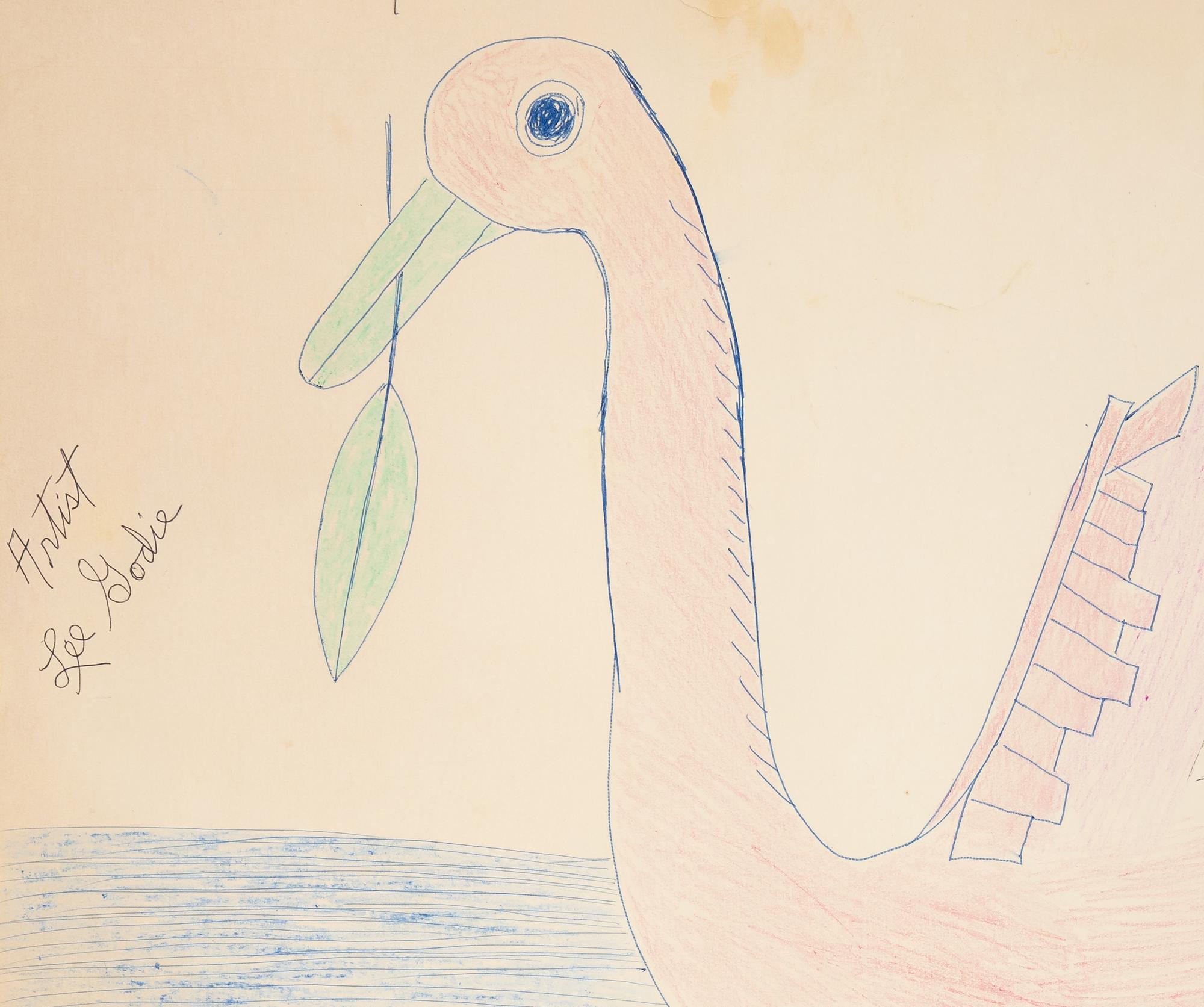 Untitled (Pink Birds)