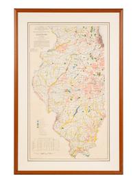 Drainage Reclamation Map of Illinois . [Springfield, IL?]: State of Illinois, State Geological Survey Division, 1928.