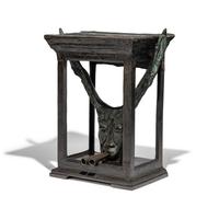 Mimmo Paladino (Italian, b. 1948) — Asino Sonoro (Caged Head) , 1984