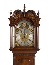 A George III Mahogany Tall Case Clock