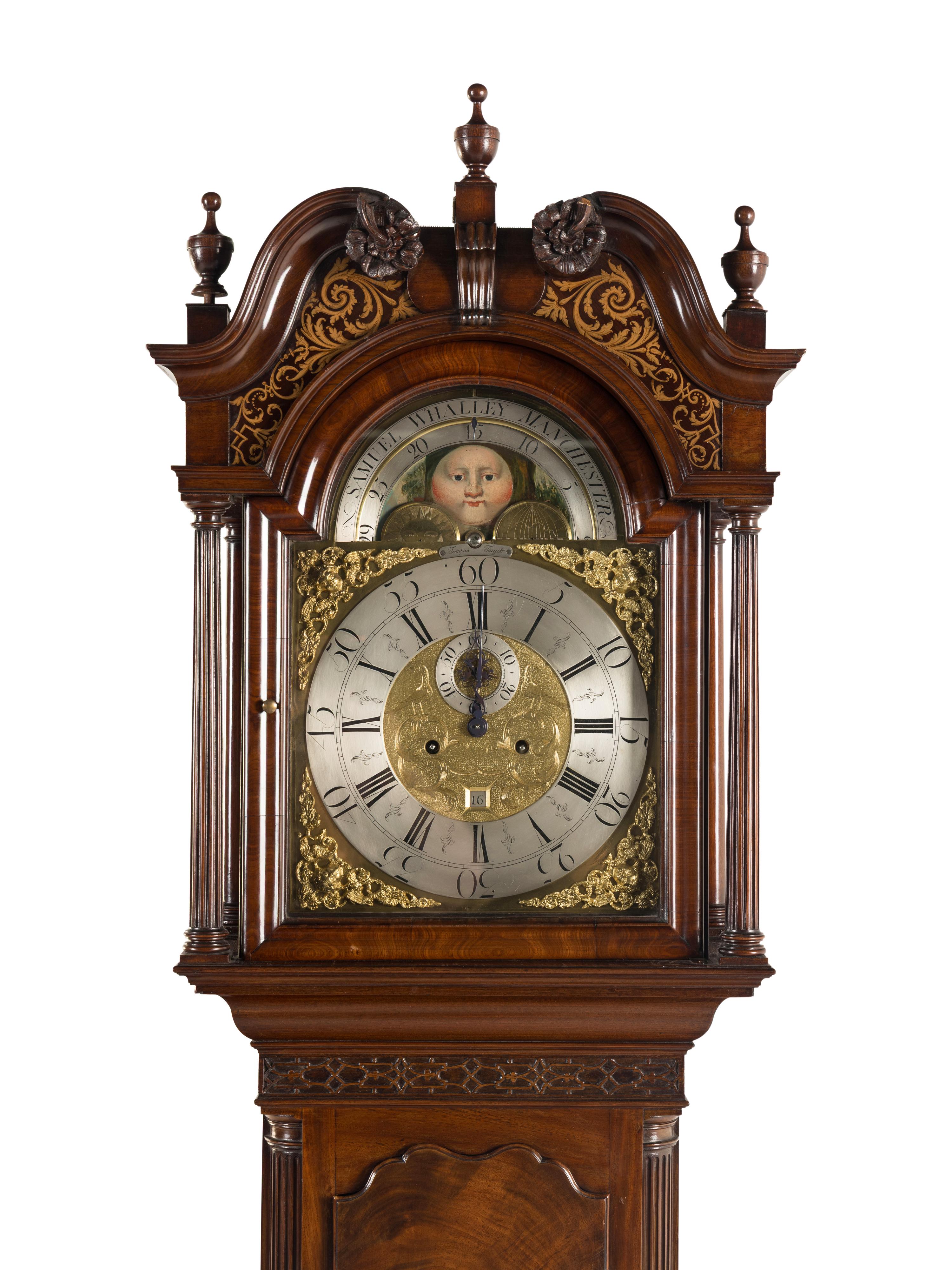 A George III Mahogany Tall Case Clock