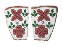 Blackfeet Beaded Hide Cuffs