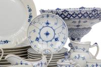 A Group of Bing & Grondahl Blue Traditional Porcelain Dinnerware