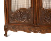 A Louis XV Provincial Style Mahogany Armoire