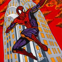 Steve Kaufmann, (American, 1960-2010), Spiderman IV (Red Sky)