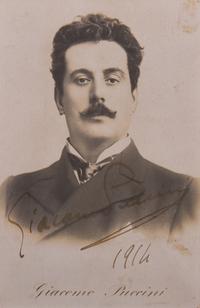 [Music] Puccini, Giacomo. Group of 2 Signed Items